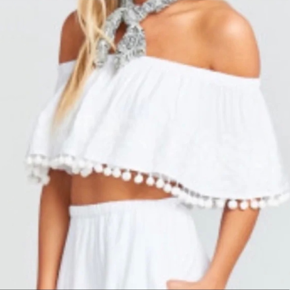 Gianni Bini Off the Shoulder Croptop